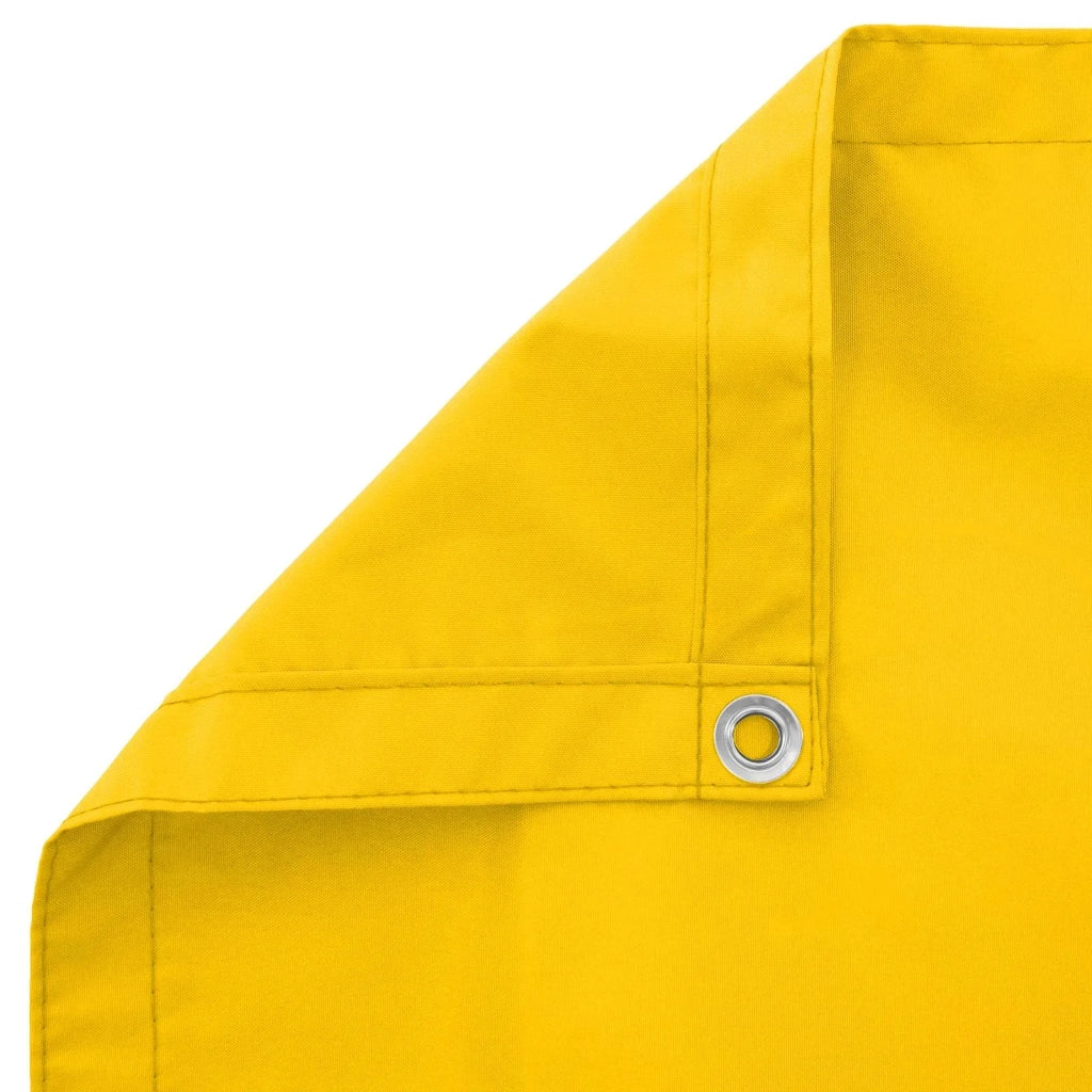 Schermo da balcone | Paravento da Balcone Giallo 100 x 700 cm Tessuto Oxford