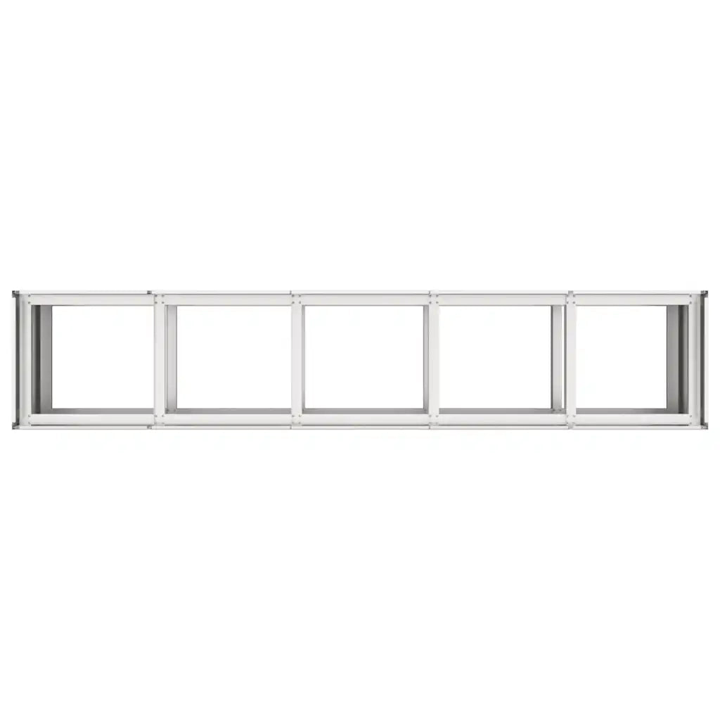 Fioriera 200x40x80 cm in Acciaio Inox 860728