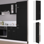 Armadio per Frigo “Lyon” Nero 60x57x207 cm 802539