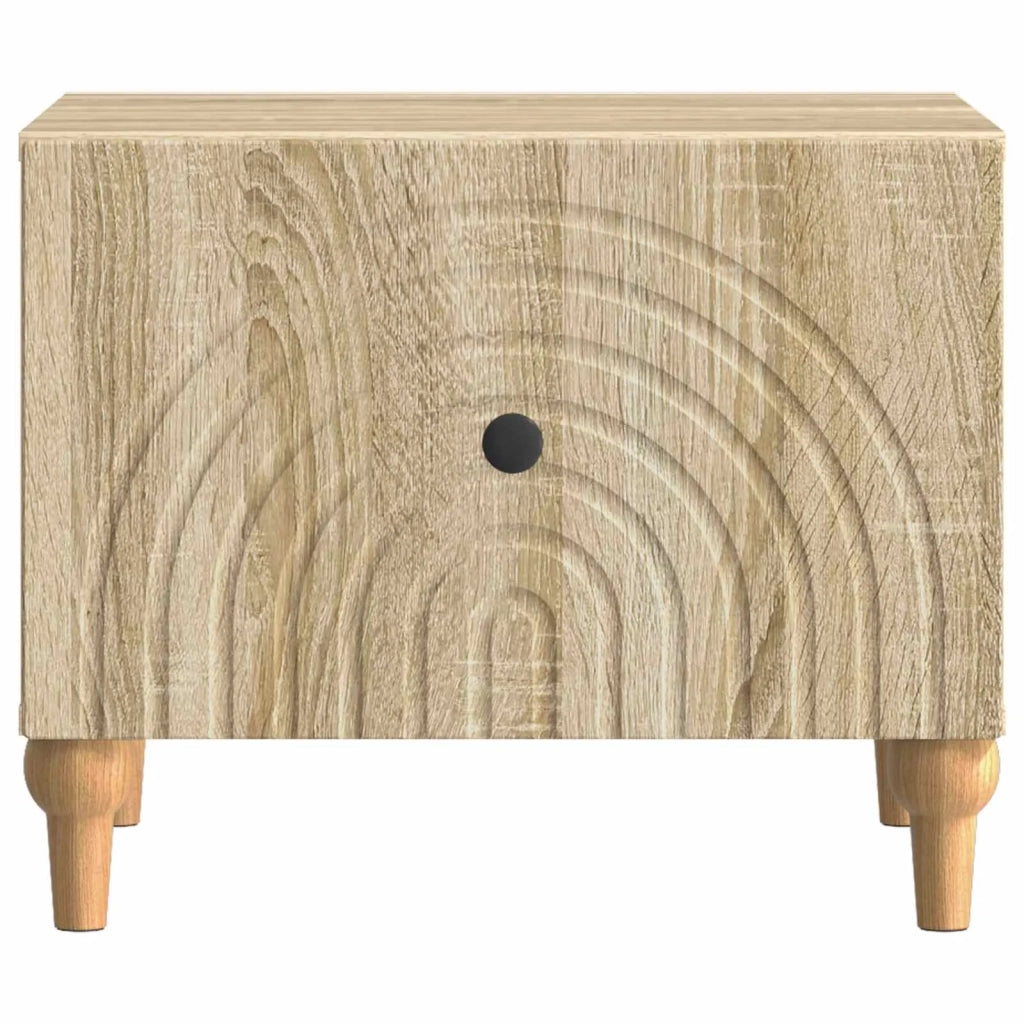 Tavolino da salotto con cassetto Rovere Sonoma 49 x 50 x 40 cm