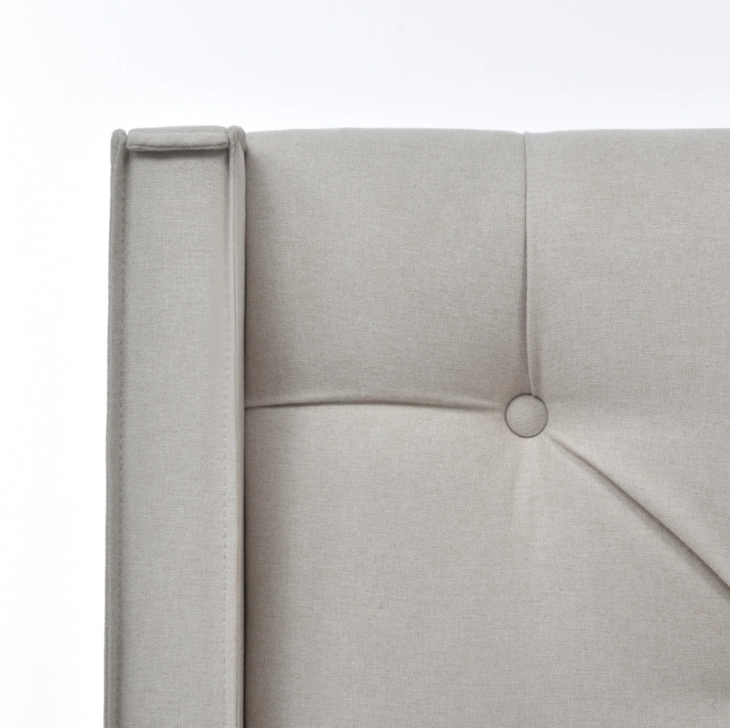 Letto singolo imbottito 90x200 cm con contenitore e rete sollevabile; grigio chiaro