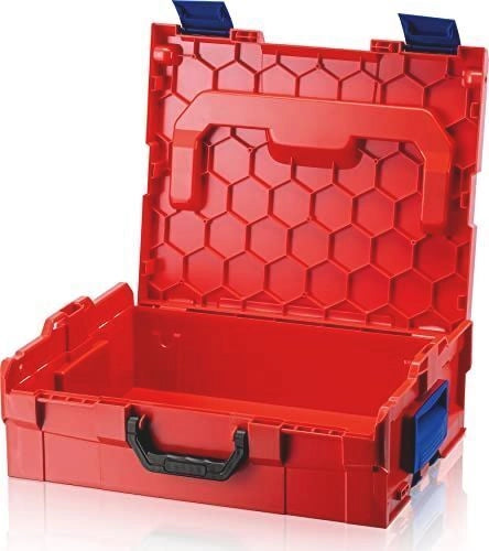 Knipex 00 21 19 LB LE Cassetta per Attrezzi 1 Scomparto 3 Manici Antiurto Resistente agli Spruzzi colore Rosso