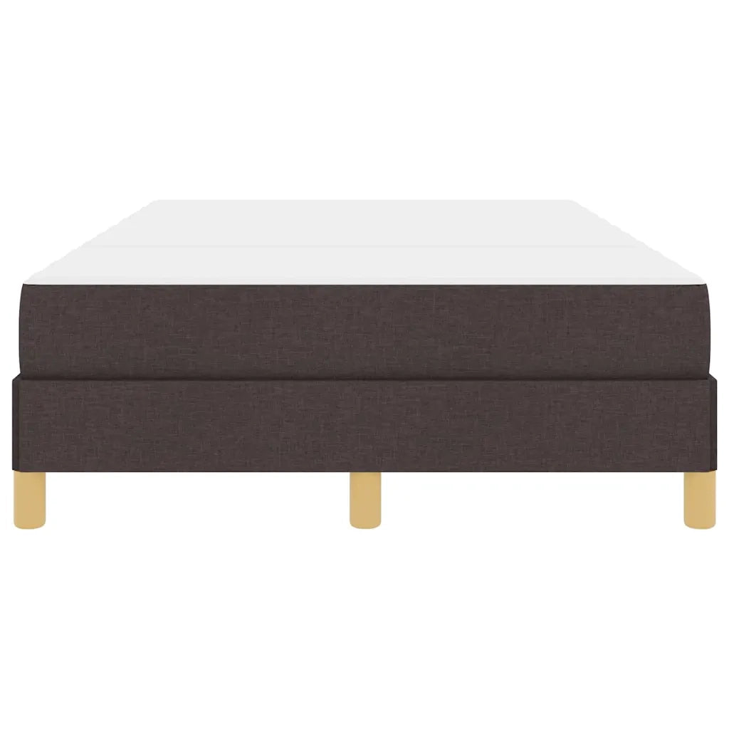 vidaXL Letto a molle Marrone 120 x 200 cm