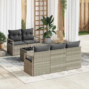 Set Divano da Giardino 6 pcs Grigio chiaro e grigio scuro 3354931