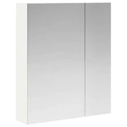 Mobiletto per specchio da Bagno | Armadio da bagno Bianco 60 x 14,5 x 70 cm