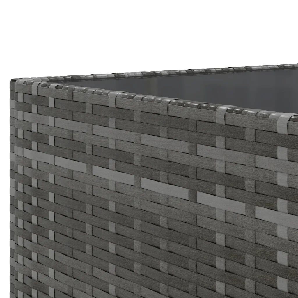 vidaXL Set Divani da Giardino 6 pz con Cuscini in Polyrattan Grigio