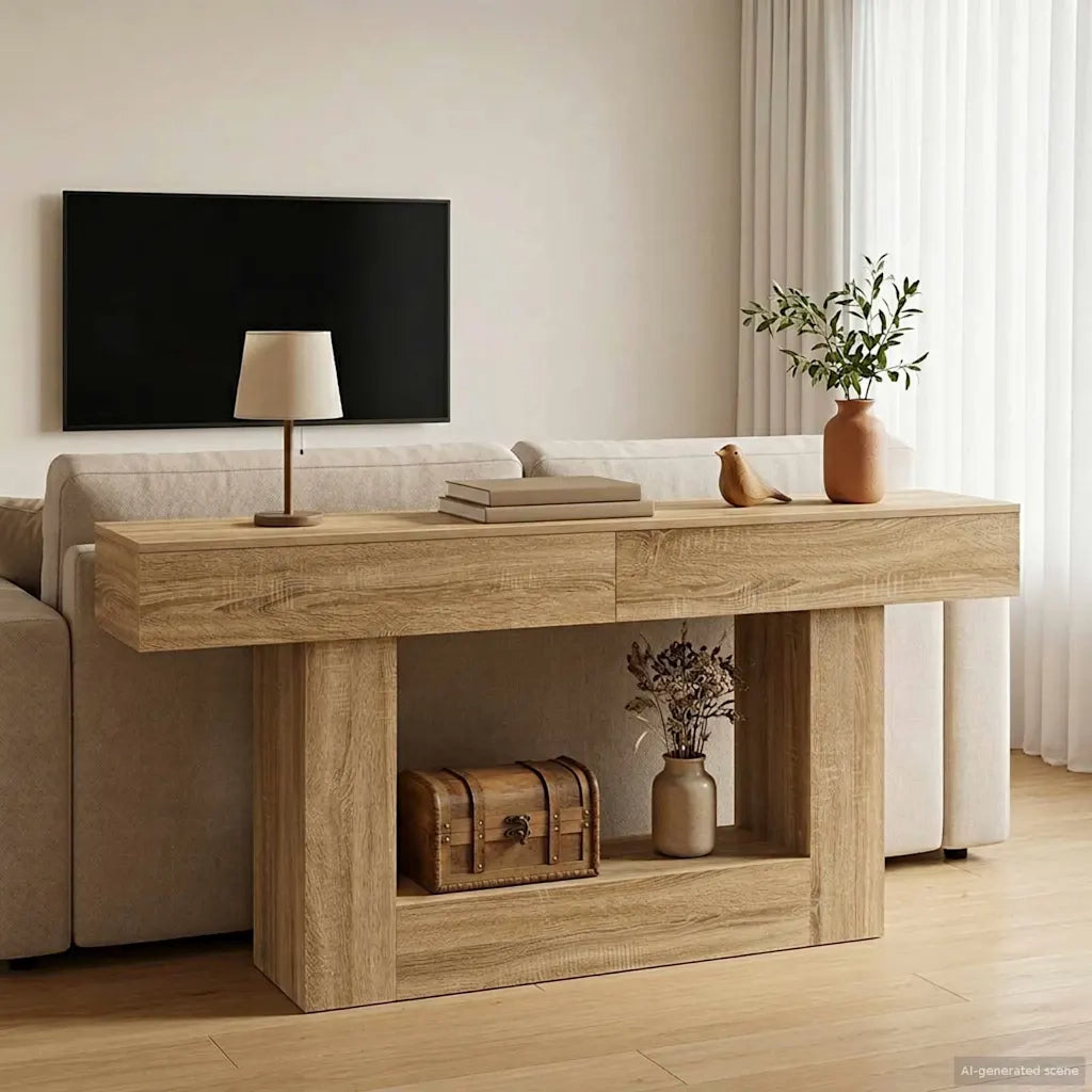 Rovere Sonoma 160 x 30 x 74 cm
