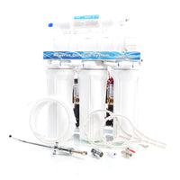 Naturewater NW-RO400-E2 Impianto osmosi inversa, filtrazione 5 stadi con pompa, membrana RO 1500l/giorno