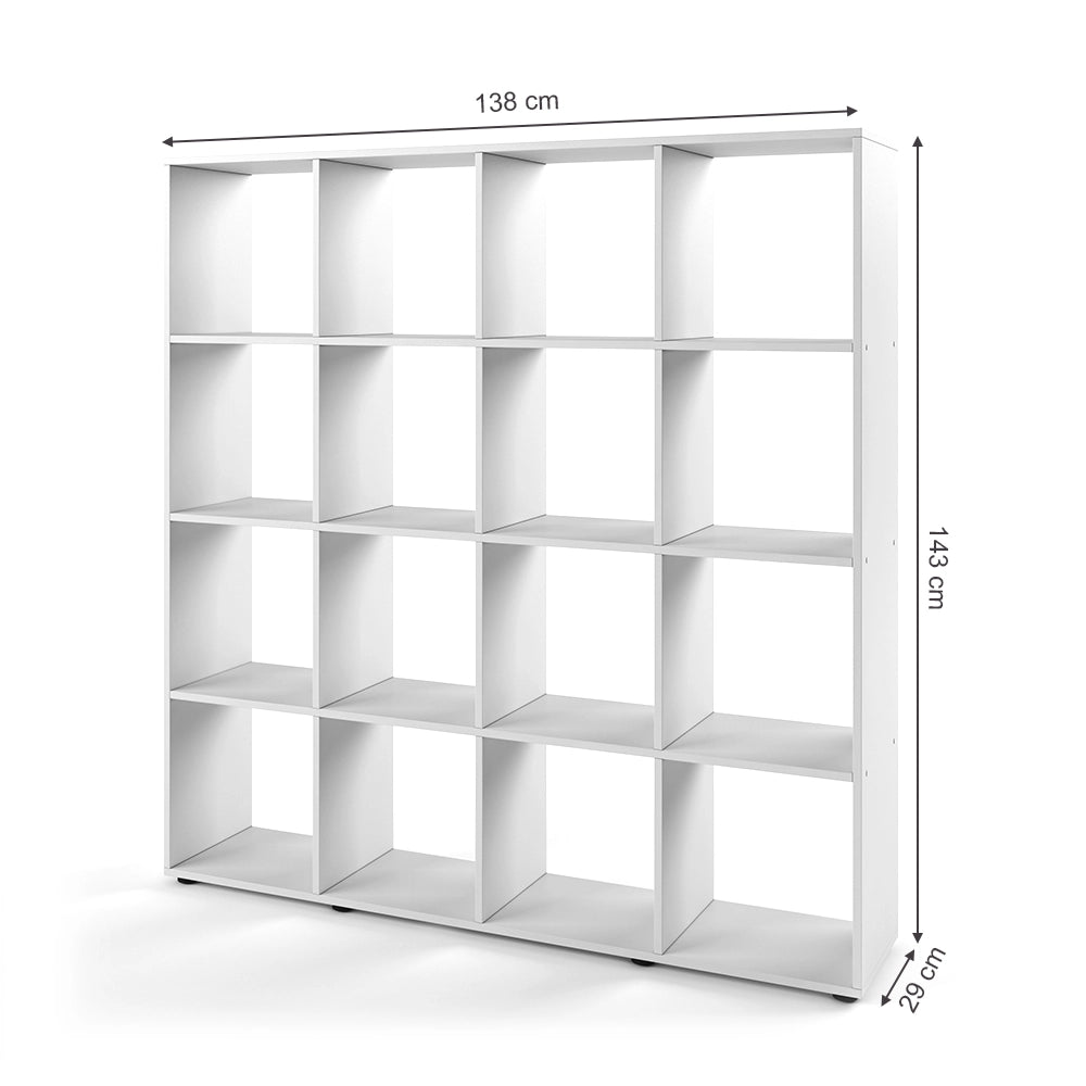 Vicco Scaffale Bianco 138.5 x 142.5 cm