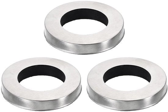 10 pezzi di viti a flangia a 6 mm in acciaio inossidabile SS304 - 30 mm.
