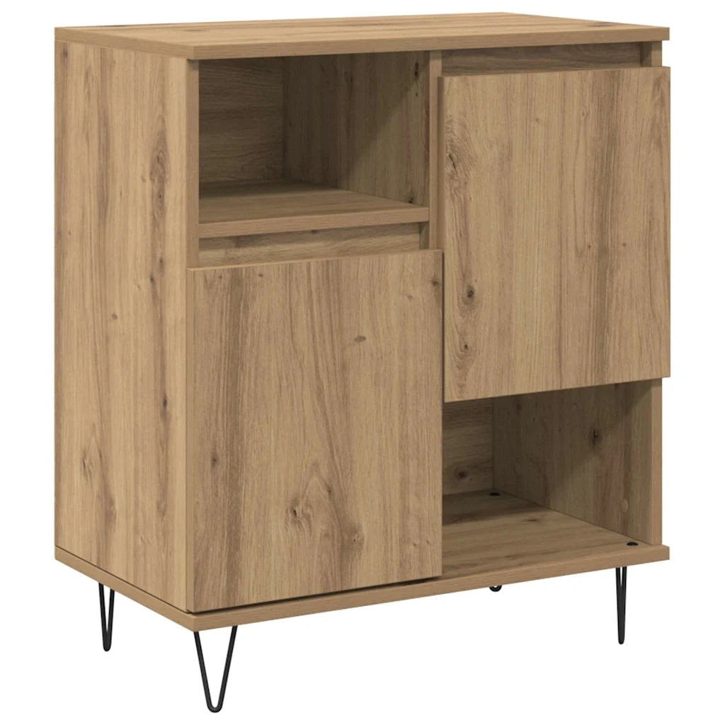 Credenza 2 pcs Rovere artigianale 60 x 35 x 70 cm