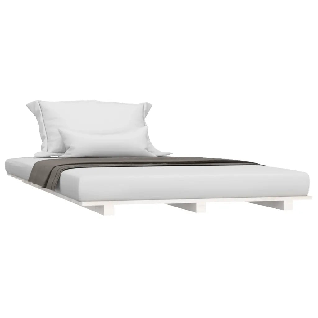 Giroletto Bianco 90x190 cm in Legno Massello di Pino cod mxl 58849