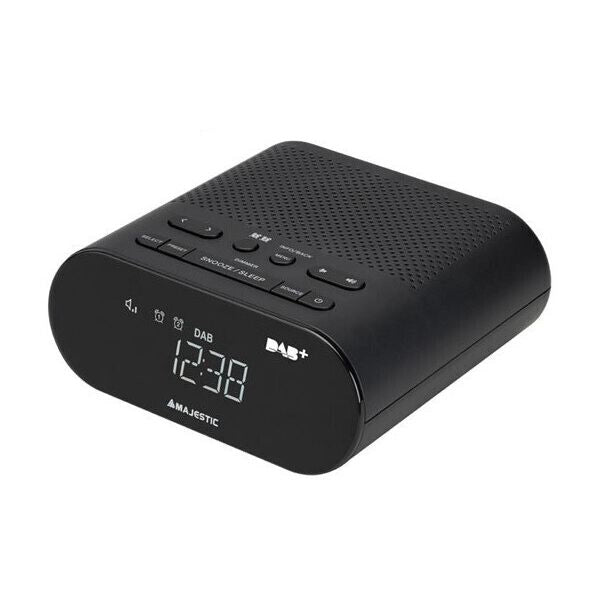 Radio sveglia dab/dab+/fm ingresso usb per ricarica sveglia due allarmi e tre suonerie - RS116DAB