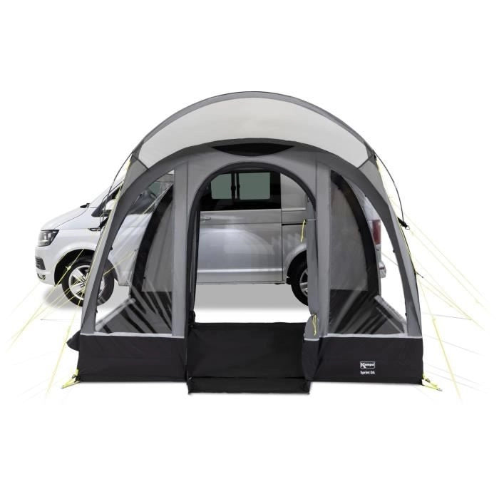 Tendalino gonfiabile per furgone - KAMPA - Sprint Air - Materiale Weathershield 68D, telaio Kampa AIR, spazio compatto, ingresso pioggia