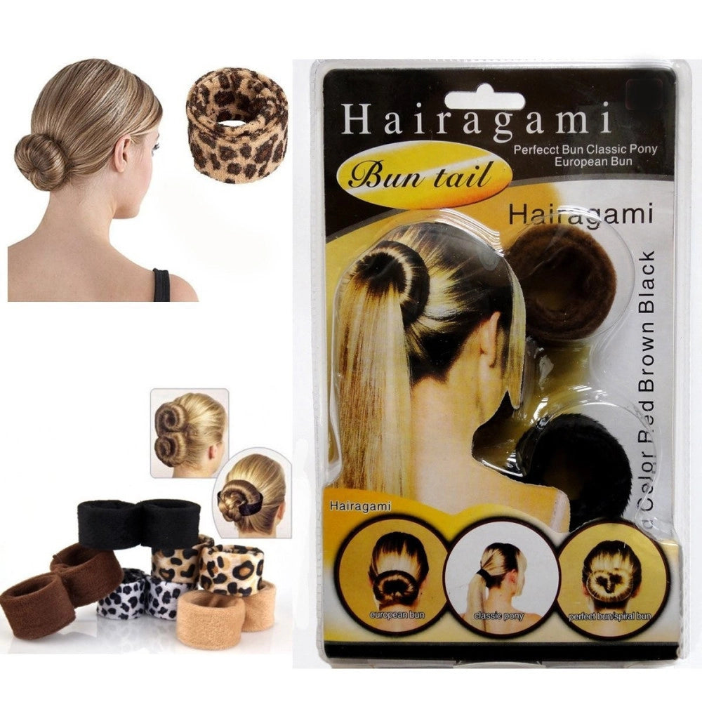 Trade Shop - Hairagami Chignon Coda Di Cavallo Capelli Hairstyle Acconciatura -
