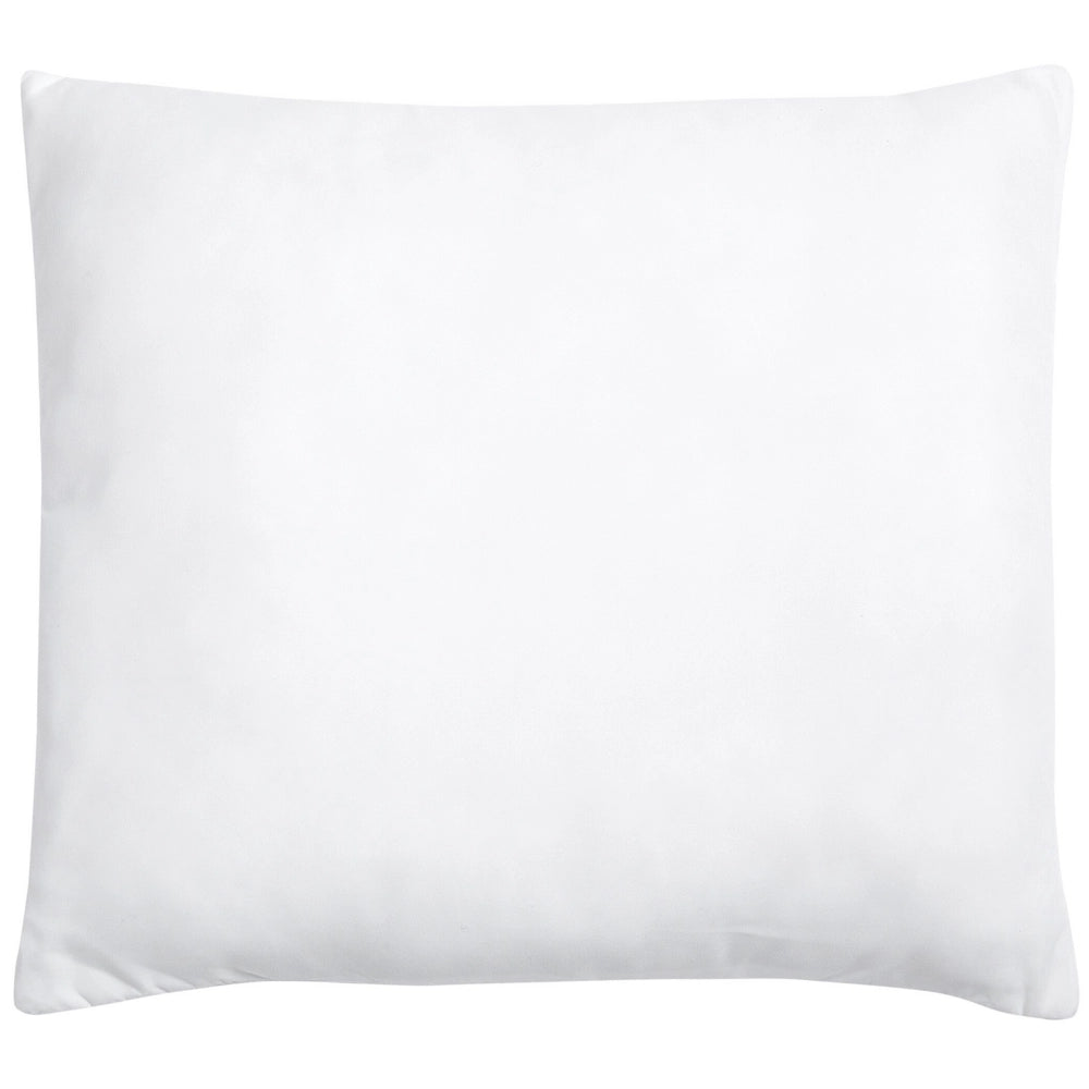 Set 2 Cuscini Letto di colore Bianco Microfibra 80 x 80 cm Morbido stile moderno contemporaneo