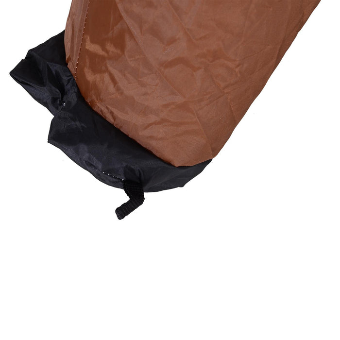 Tendostruttura da Giardino 7,95x3,95m in Acciaio e PVC Grigio