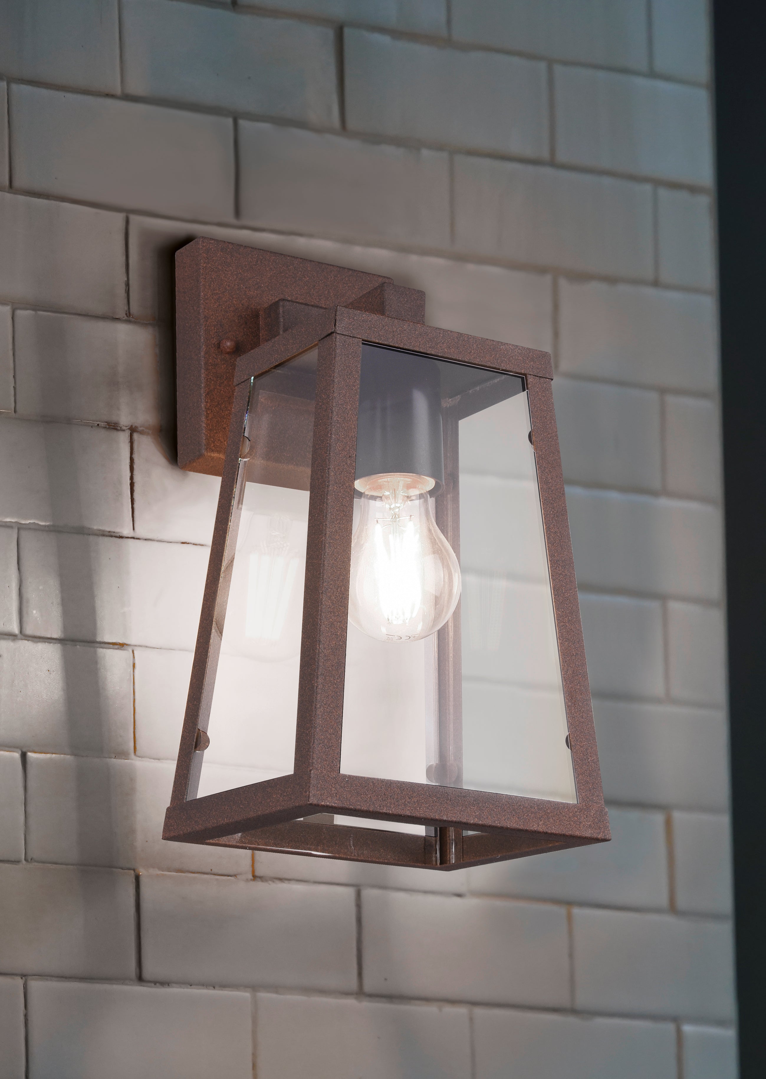 Applique da Esterno  E27 in Pressofusione di alluminio