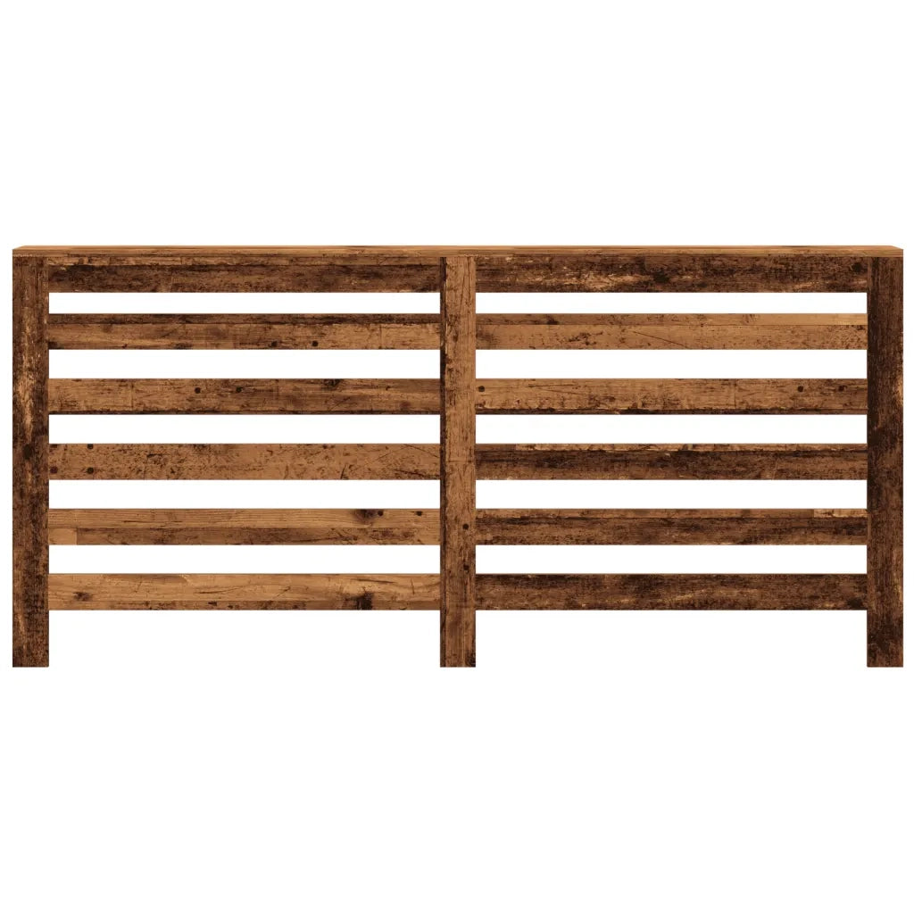 vidaXL Copertura Termosifone Legno Antico 175x20x82 cm in Multistrato