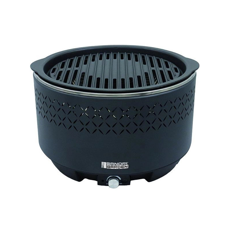 Barbecue Sandrigarden, sg 31g piastra ghisa, senza fumo