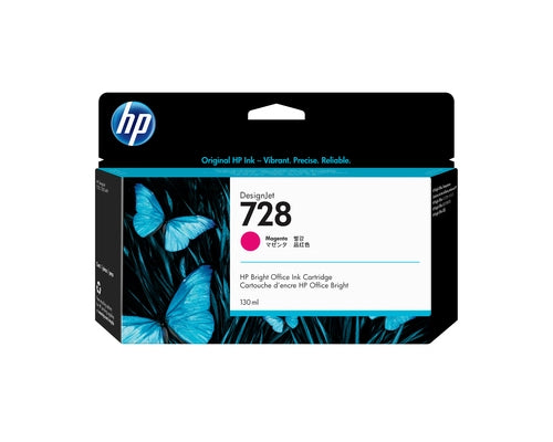 HP Cartuccia inchiostro magenta DesignJet 728, 130 ml