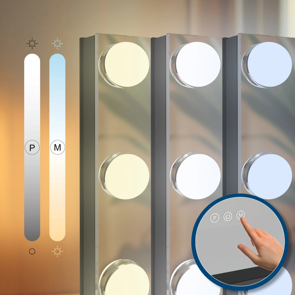 Specchio per il trucco Norlina senza Bluetooth 2