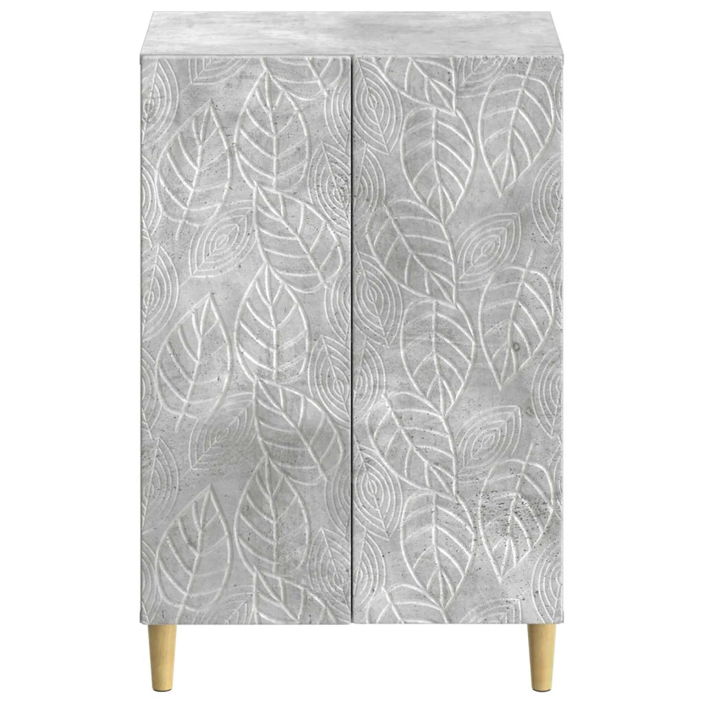 Mobile per scarpe DELFT 59,5 x 39,5 x 90 cm Grigio Cemento 897088
