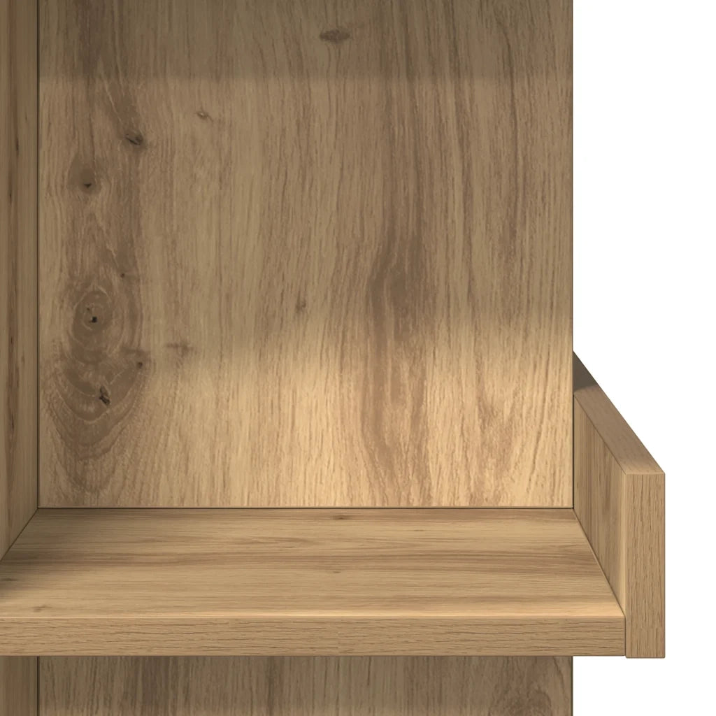 Tavolo da Bar con Ripiani Rovere 100x48x101,5 cm in Truciolato 856759