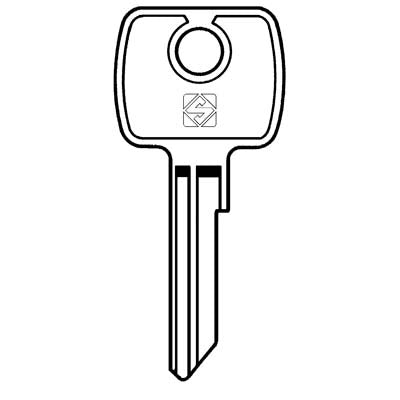 CHIAVE PIATTA L&F LF11R SILCA - ACCIAIO NICHELATO- 10 pezzi