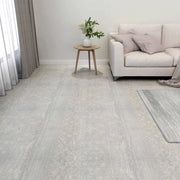 Tavole per Pavimenti 5,11 m² 55 pcs PVC Bianco e Legno