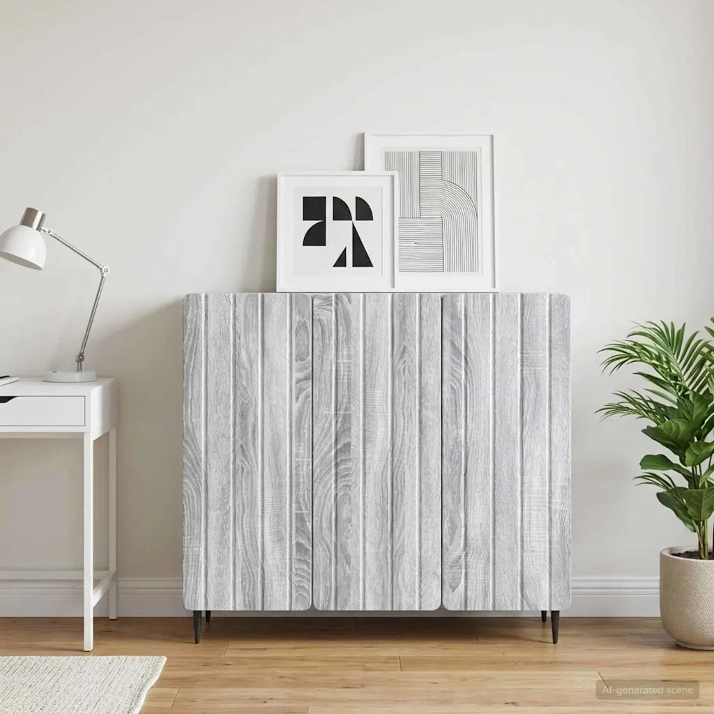 Credenza Grigio Sonoma 89 x 34,5 x 82 cm Legno ingegnerizzato 894421