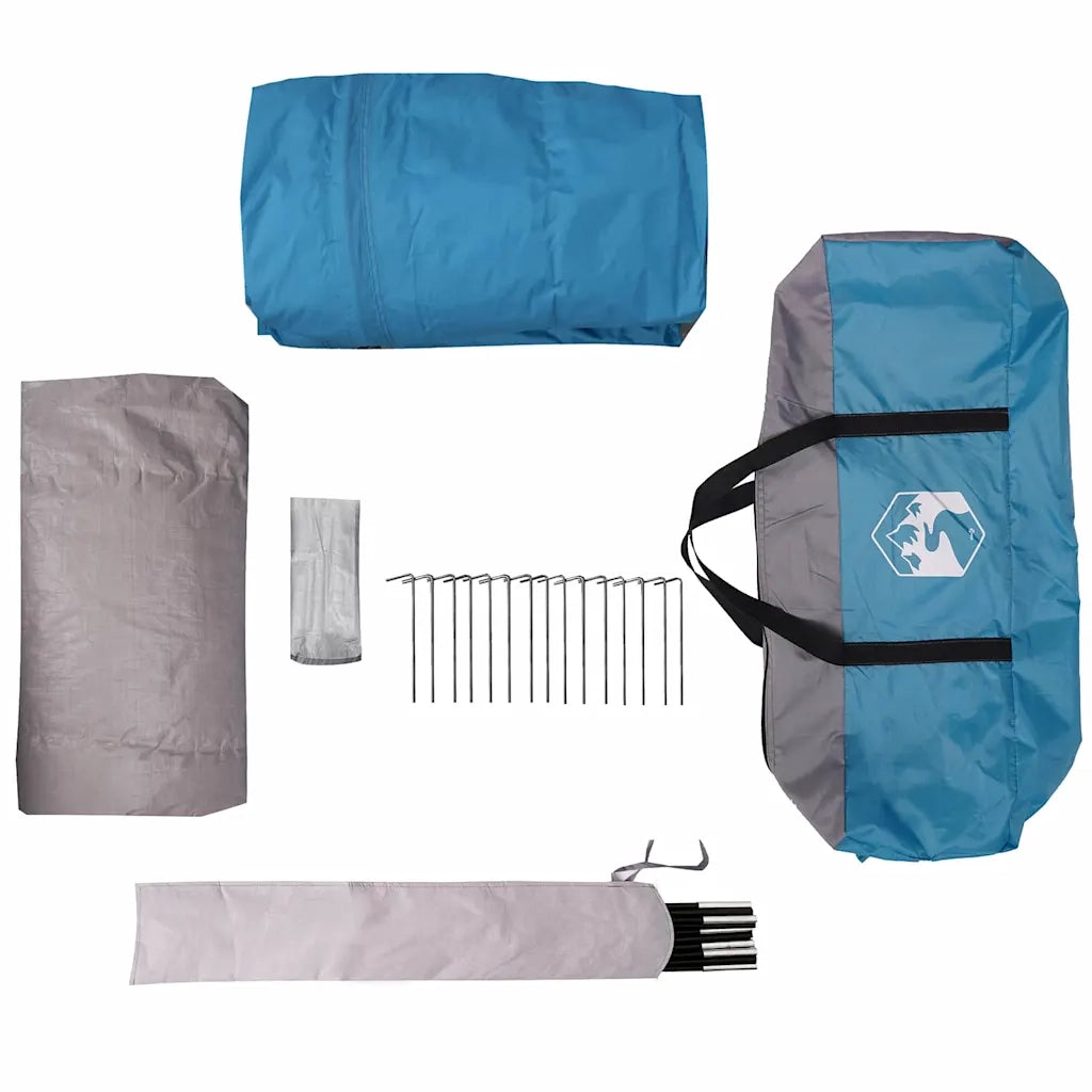 Tenda a cupola per 6 persone con tetto Blu 500 x 314 x 206 cm 42001024