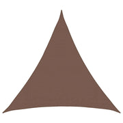 Telo Ombra Marrone 2 x 2 x 2 m HDPE 42032738