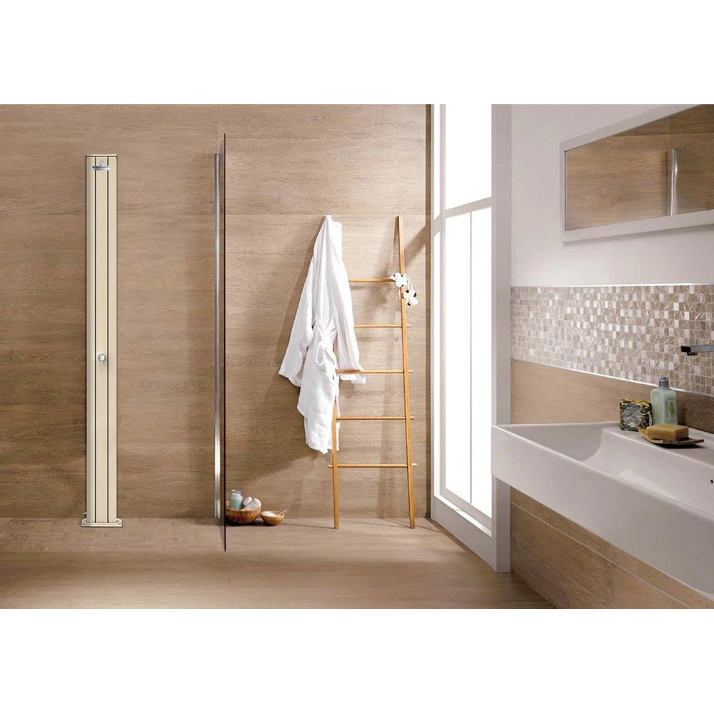 Doccia da Giardino Miscelatore Arkema Spring S Fascia Inox Cherry