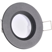 Faretto incasso nero opaco IP44 BORAS Polux MR16 12V
