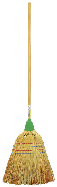 Scopa Saggina con Manico in Legno 140 cm Rama