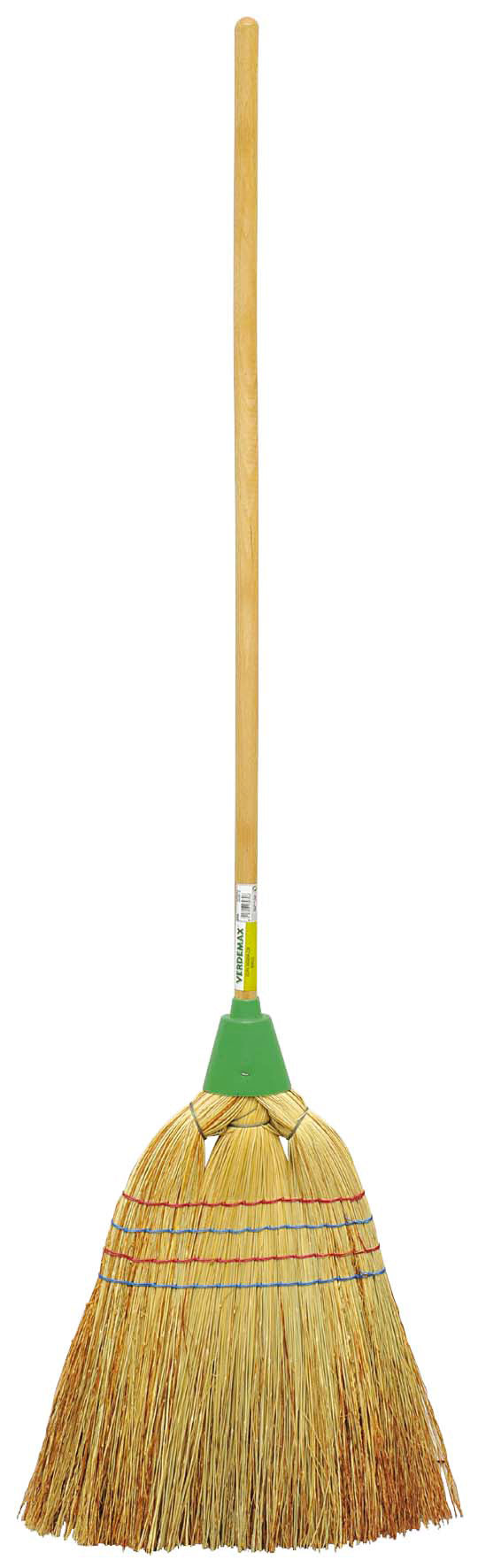 Scopa Saggina con Manico in Legno 140 cm Rama