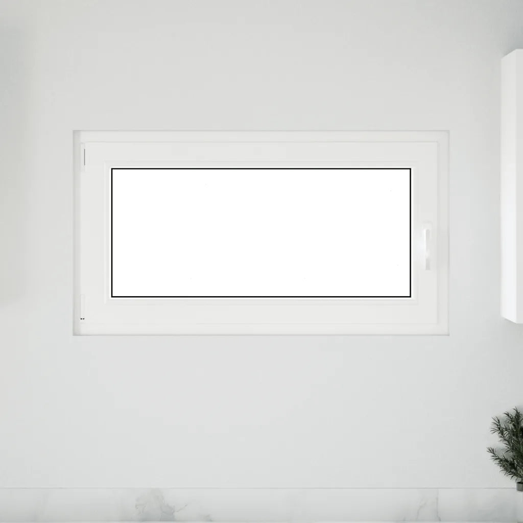 Finestra da cantina "RISOR" 110x50 cm anta-ribalta DIN sinistra antracite 4108456