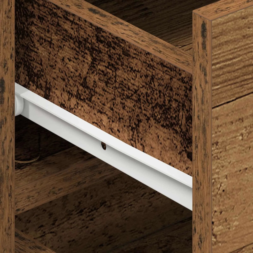 Credenza | Madia | Buffet da pranzo | Armadio da pranzo Legno vecchio 120 x 36 x 69 cm Legno multistrato