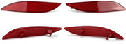 Riflettore di Bumper Posteriore - Componenti di Ricambio - ABS - Lato Posteriore - Accessorio per Auto