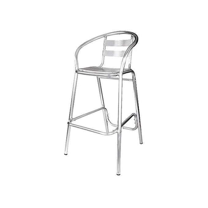 Sgabello Bar Alu in Alluminio 103x58x52 impilabile