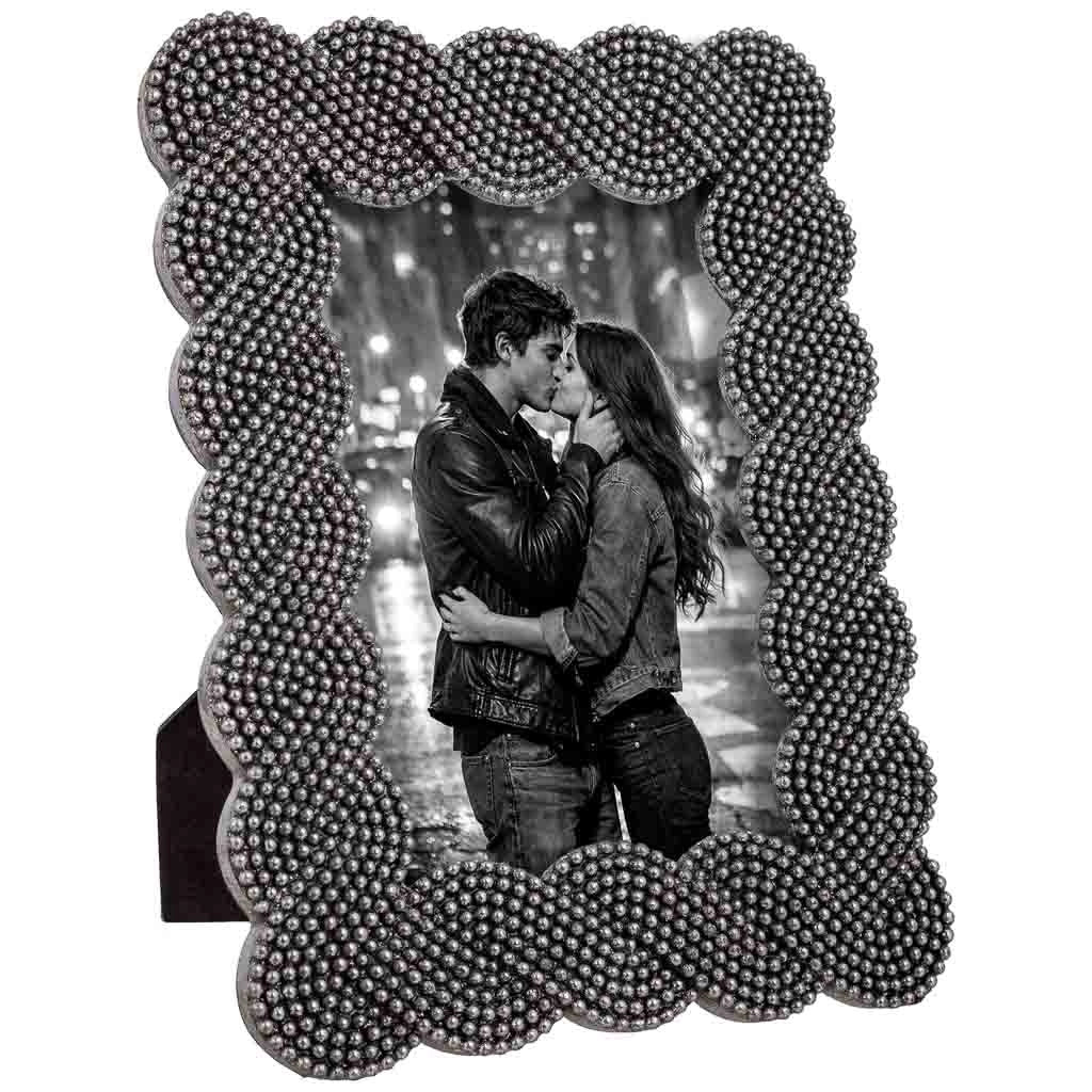 Portafoto 10X15 Argento 15,2x1,7x20,4h cm