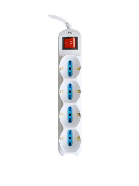 Ewent EW3929 prolunghe e multiple 1,5 m 16 presa(e) AC Interno Bianco