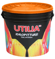 Utilia IDROPITTURA SEMILAVABILE col. Bianco lt. 4