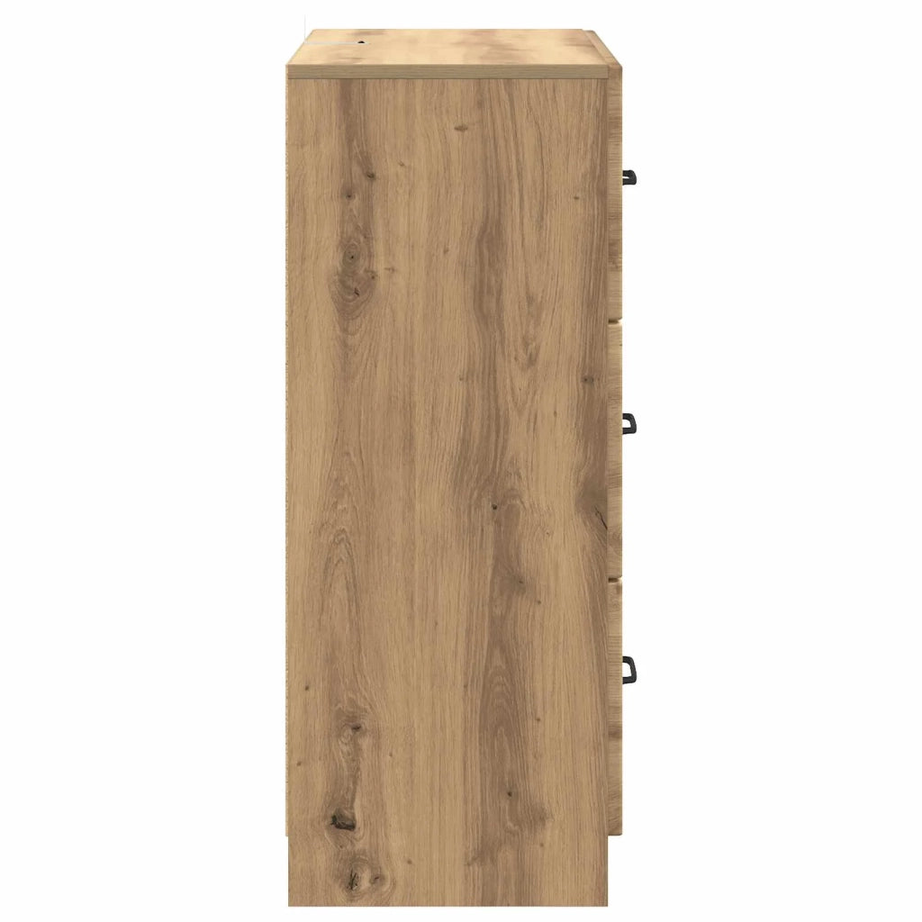 Mobile con Cassetti Rovere Artigianale 66 x 34,5 x 87 cm