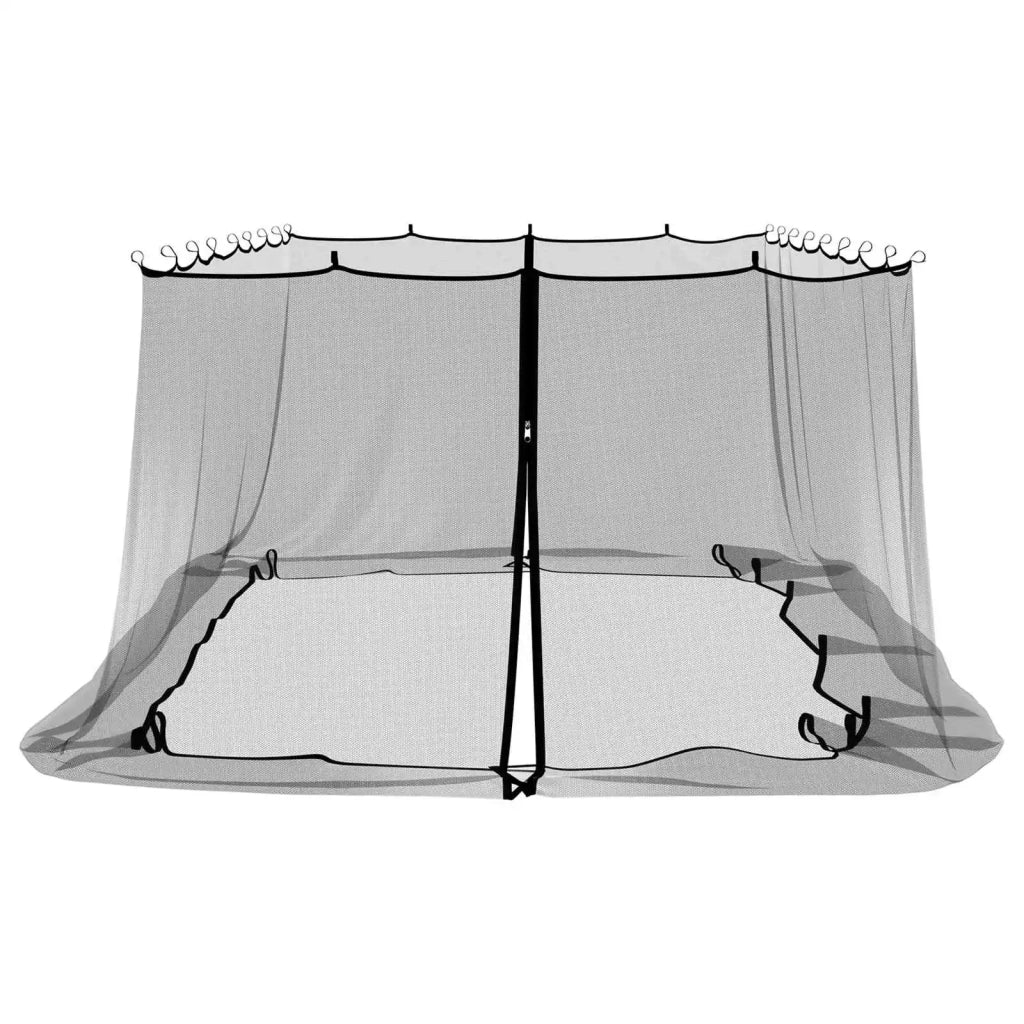 Rete per zanzare per gazebo 220 a maglia 220 mesh Nero 42033547