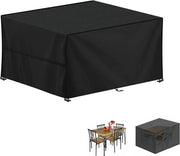 Copertura per mobili da giardino, sacco impermeabile di protezione, mobili da giardino, copertura anti UV per tavoli da giardino, mobili per terrazza, carico pesante, 420D Oxford, sacco di protezione per insieme di mobili, 120 x 90