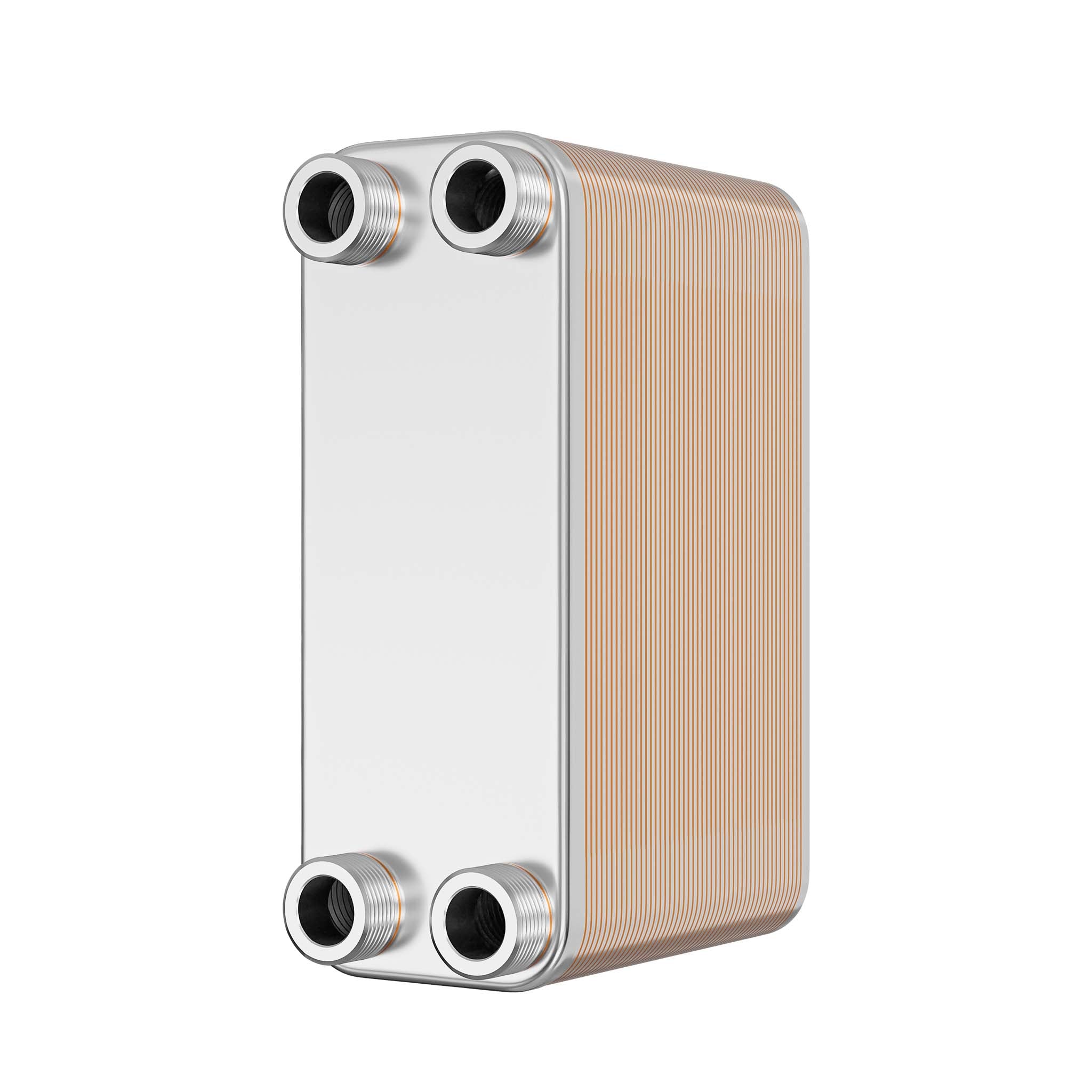 Scambiatore a piastre saldobrasate in acciaio inox, 50 piastre Max 285 kW