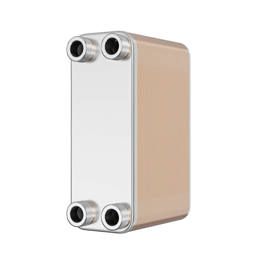 Scambiatore a piastre saldobrasate in acciaio inox, 50 piastre Max 285 kW