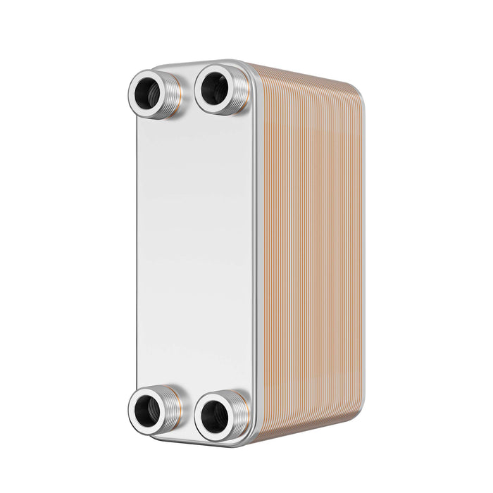 Scambiatore a piastre saldobrasate in acciaio inox, 50 piastre Max 285 kW